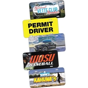 Full Color License Plates