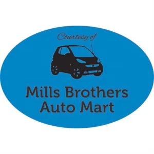 Spot Color Roll Labels-Ovals