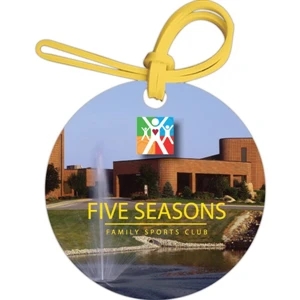 Bag & Luggage Tag - Round - Full Color