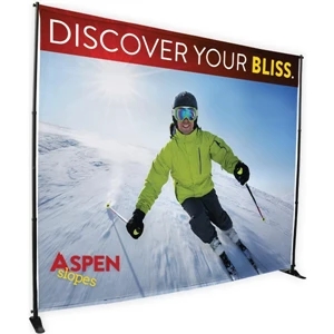 Economy Adjustable Frame & Fabric Backdrop