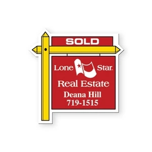 Real Estate Sign Vinyl Magnet