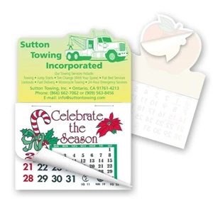 2" x 3" Tow Truck Stick'em Calendar Pad