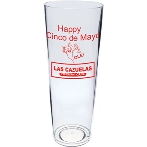 Heavy Plastic Clear Tumbler