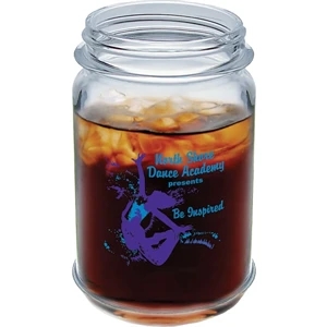 16 oz. Heavy Plastic Mason Jar Glass