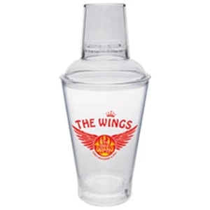 14 oz. Clear Plastic Cocktail Shaker