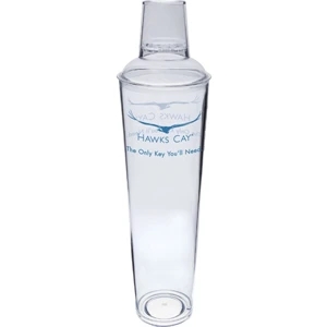 32 oz. Clear Plastic Cocktail Shaker