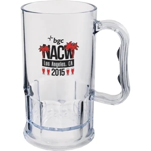 11 oz. Clear Plastic Mug w/Handle