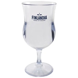 14 oz. Clear Plastic Poco Grande Glass