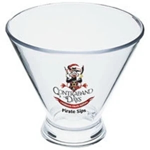3 oz. Plastic Stemless Martini Sampler