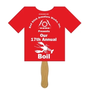 T-shirt Hand Fan Full Color