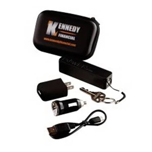 Power Charger Travel Kit - Black