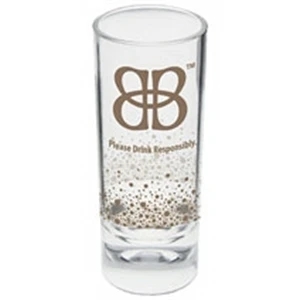 2 oz. Clear Heavy Plastic Shooter Shot Glass