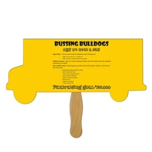 Moving Truck Hand Fan Full Color