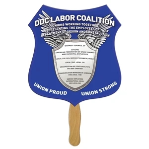 Crest Hand Fan Full Color