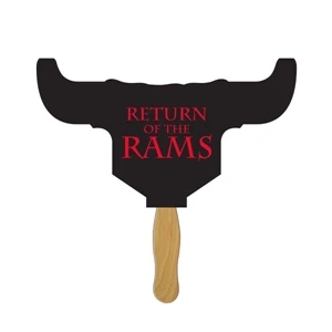 Longhorn Bull Fast Hand Fan - 1 Day