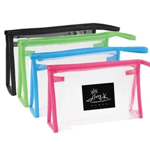 Fashion Toiletry Cosmetic Bag - Transparent