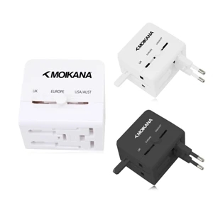 Worldwide Power Adapter W/ USB Port