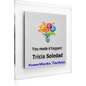 Color Rich Acylic Award Plaque