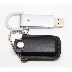 Leather Keyring USB Flash Drive