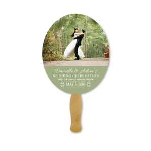 Deluxe Hand Fan- Wedding