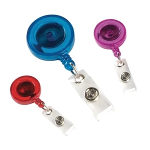 Translucent Badge Reels