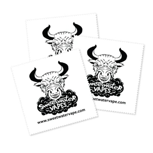 8" x 8" Custom MicroFiber Cleaning Cloth- 72 Hour Rush!