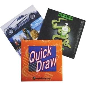 2 Ply Beverage Napkin - 3 Panel