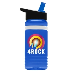 20 oz. Stripe - Flip Straw Lid - Digital