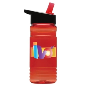 20 oz. Bottle - Flip Straw Lid - Digital
