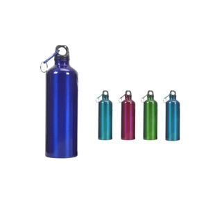 Custom Logo Pacific Aluminum Sports Water Bottle 26Oz with Carabiner