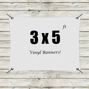 Custom 3' x 5' Vinyl Banners