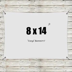 Custom 8' x 14' Vinyl Banners