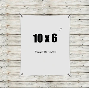 Custom 10' x 6' Vinyl Banners