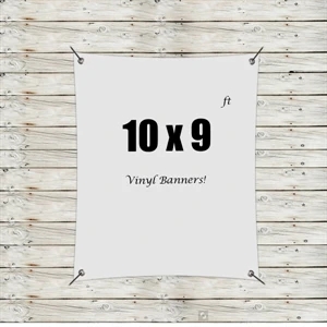 Custom 10' x 9' Vinyl Banners