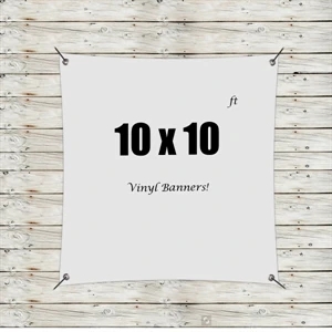 Custom 10' x10' Vinyl Banners
