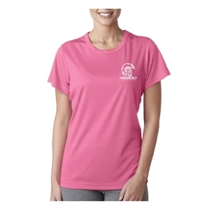 Printed UltraClub® Ladies' Cool & Dry Performance T-Shirt