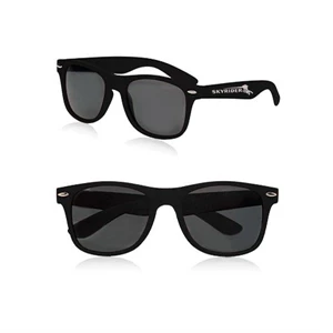 Custom Logo Velvet Smooth Sunglasses