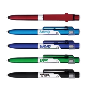 TRANSFORMER 4 IN 1 PHONE STAND PEN STYLUS LED LIGHT
