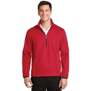 Port Authority Active 1/2-Zip Soft Shell Jacket.