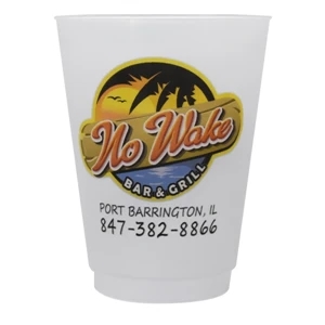 16 oz. Frost-Flex Stadium Cup with our RealColor360 Imprint