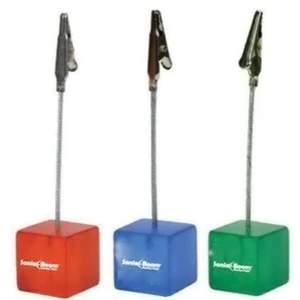 Cube Desktop Name Card Clips