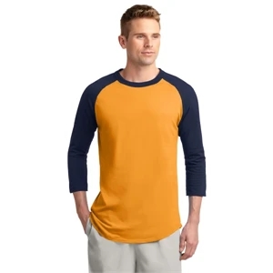 Sport-Tek Colorblock Raglan Jersey.