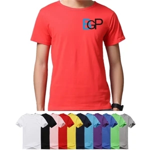 Embroidery Custom Unisex Cotton T-Shirt