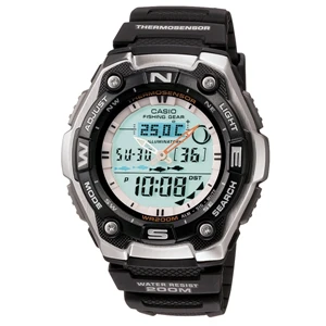 Casio Sports Gear Watch with Fishing Mode and Moon Data