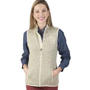 Women's Pacific Heathered Fleece Vest