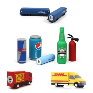 Custom 3D Shaped Power Bank - 2600 MAh
