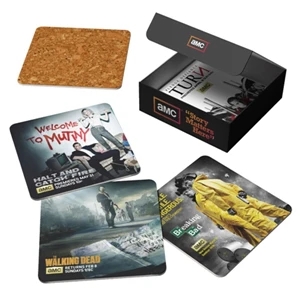 Square Coaster Set in Box