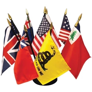 Flags Of Our Country Desk Set