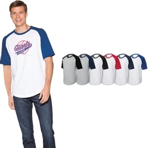 Sport-Tek® Short Sleeve Colorblock Raglan Jersey