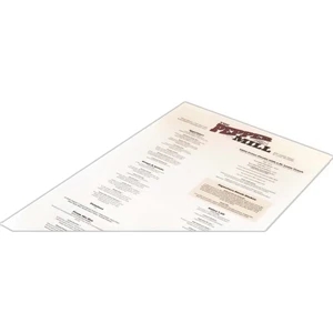 Full Color Laminated Menus